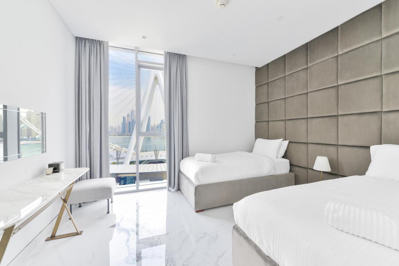 Luxurious 3 Bedroom W Maidroom In Bluewaters Island Dubai Bagian luar foto