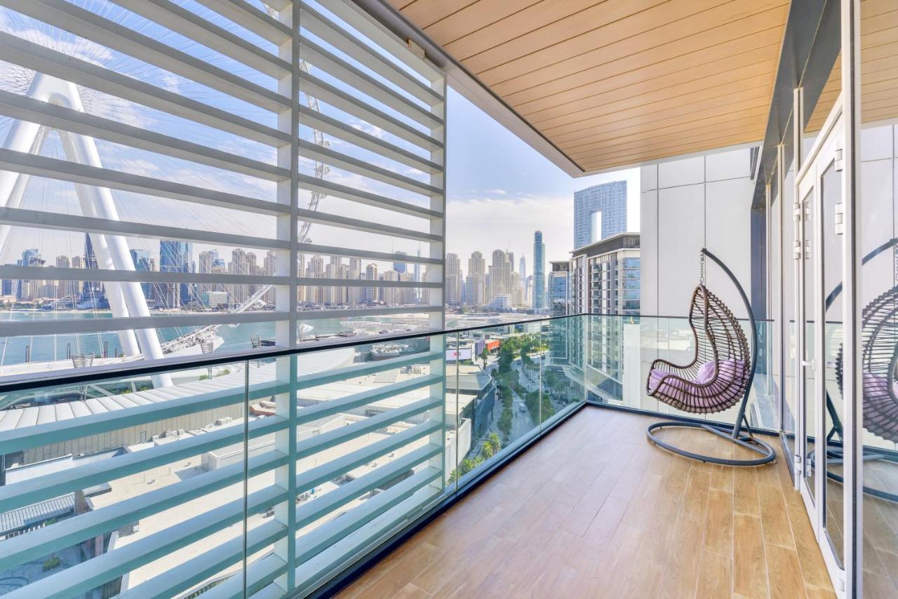 Luxurious 3 Bedroom W Maidroom In Bluewaters Island Dubai Bagian luar foto